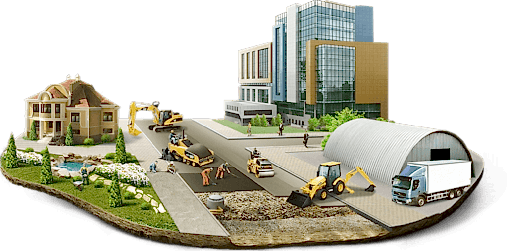 Благоустройство территорий в Астане и области.