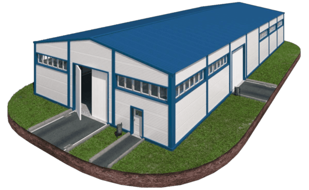 Капитальный ремонт промышленных зданий и цехов.